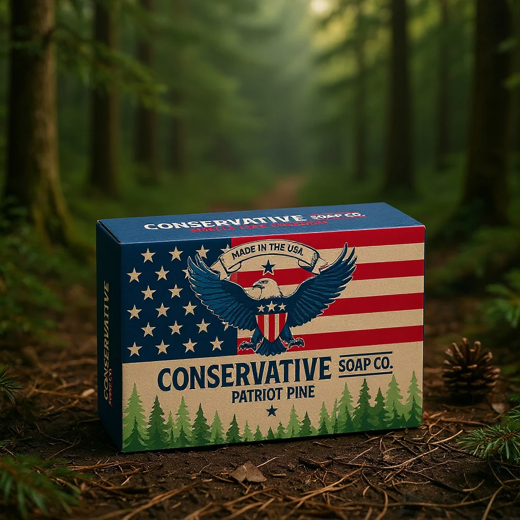 Conservative Soap Co. - Patriot Pine 4oz Bar - Image 3