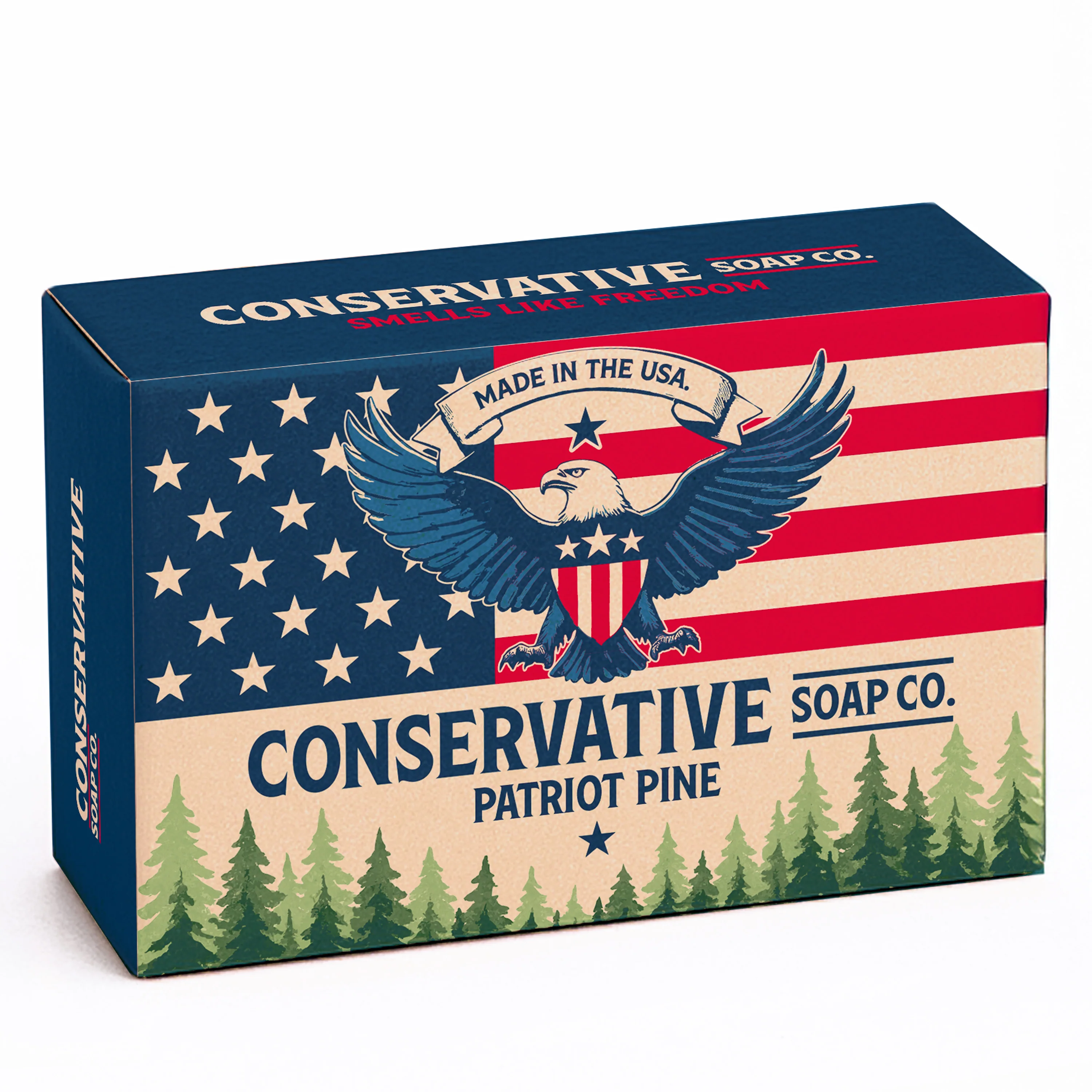 Conservative Soap Co. - Patriot Pine 4oz Bar - Image 4