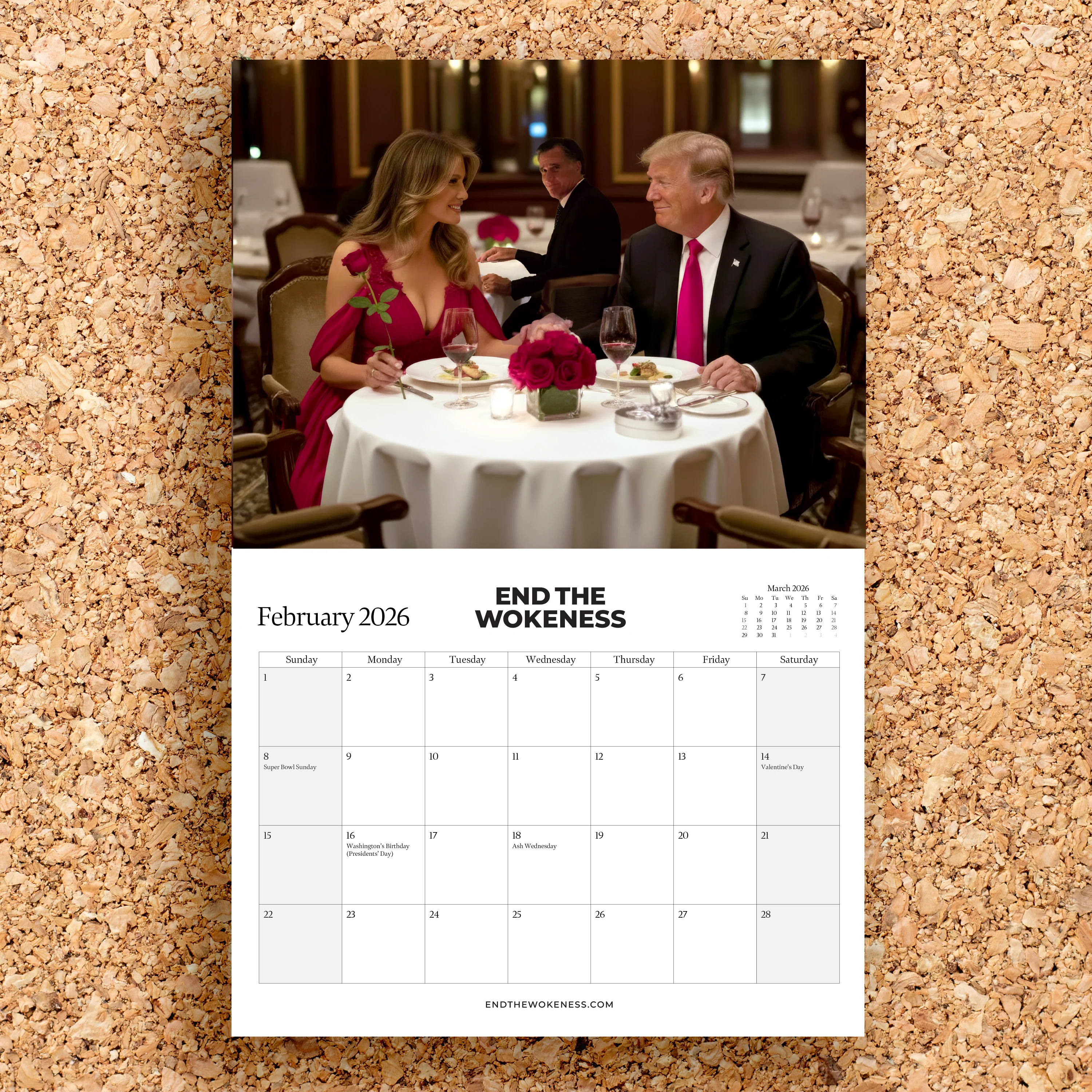 Trump 2026 Calendar - Image 2