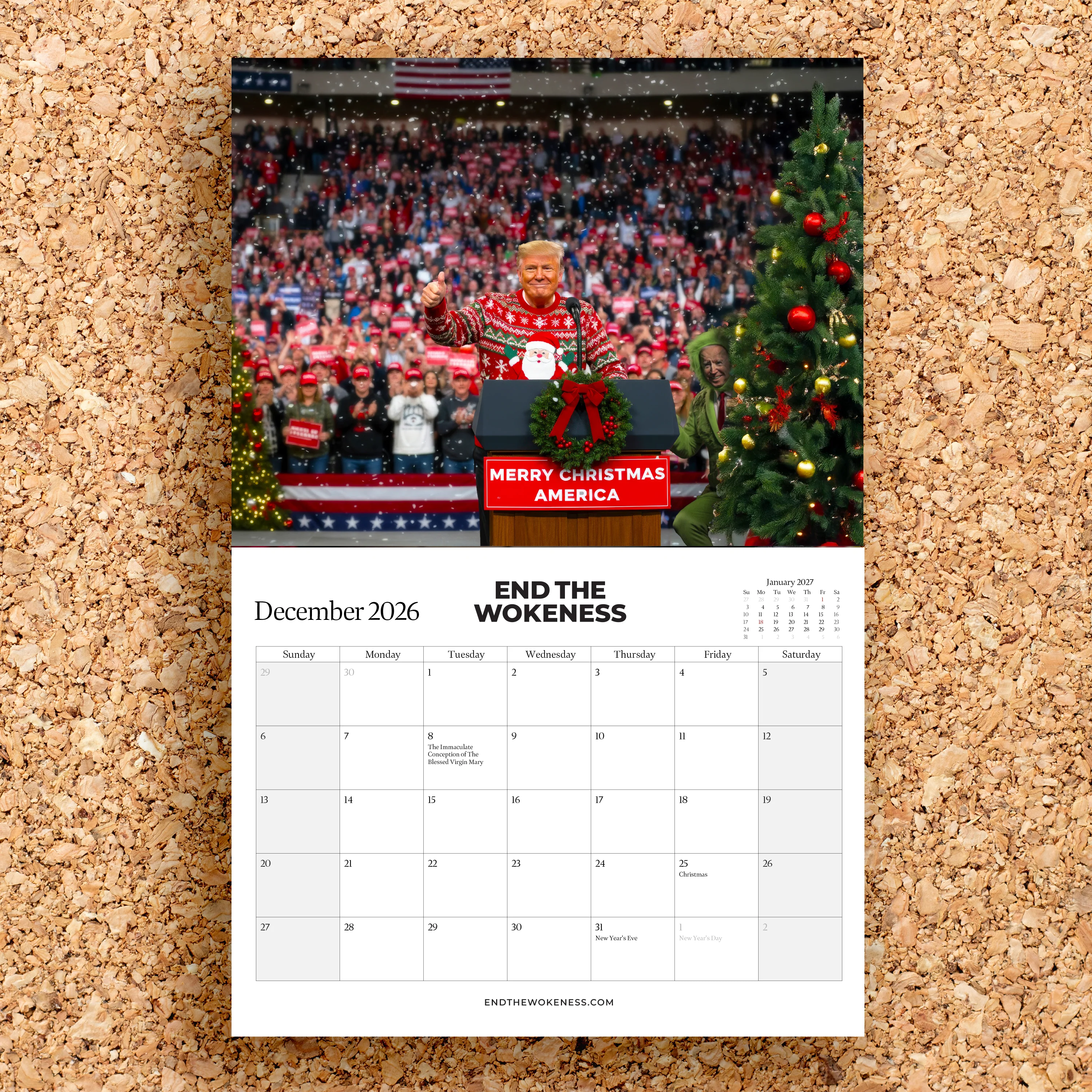 Trump 2026 Calendar - Image 3
