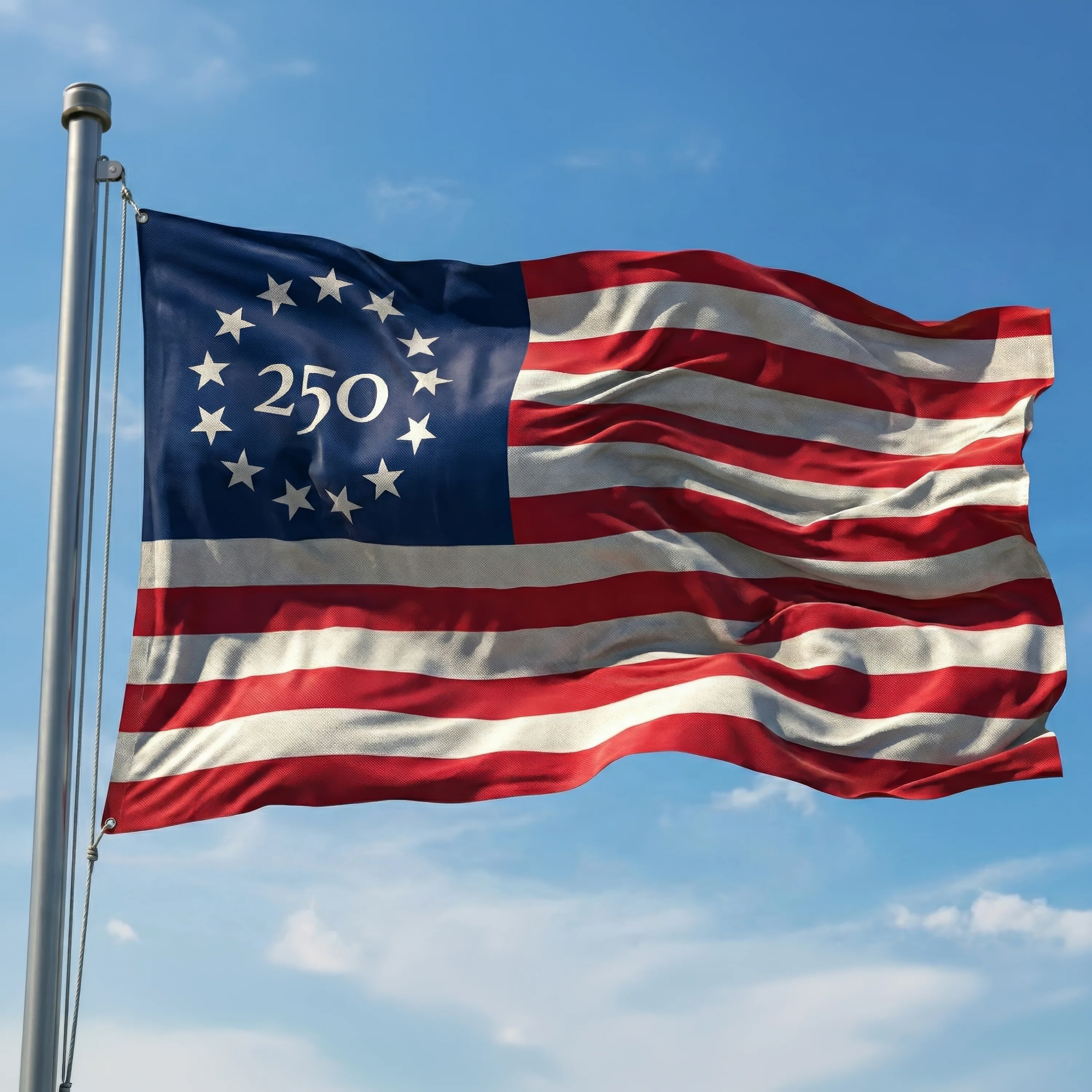 FREE, 250th Anniversary American Heritage Flag