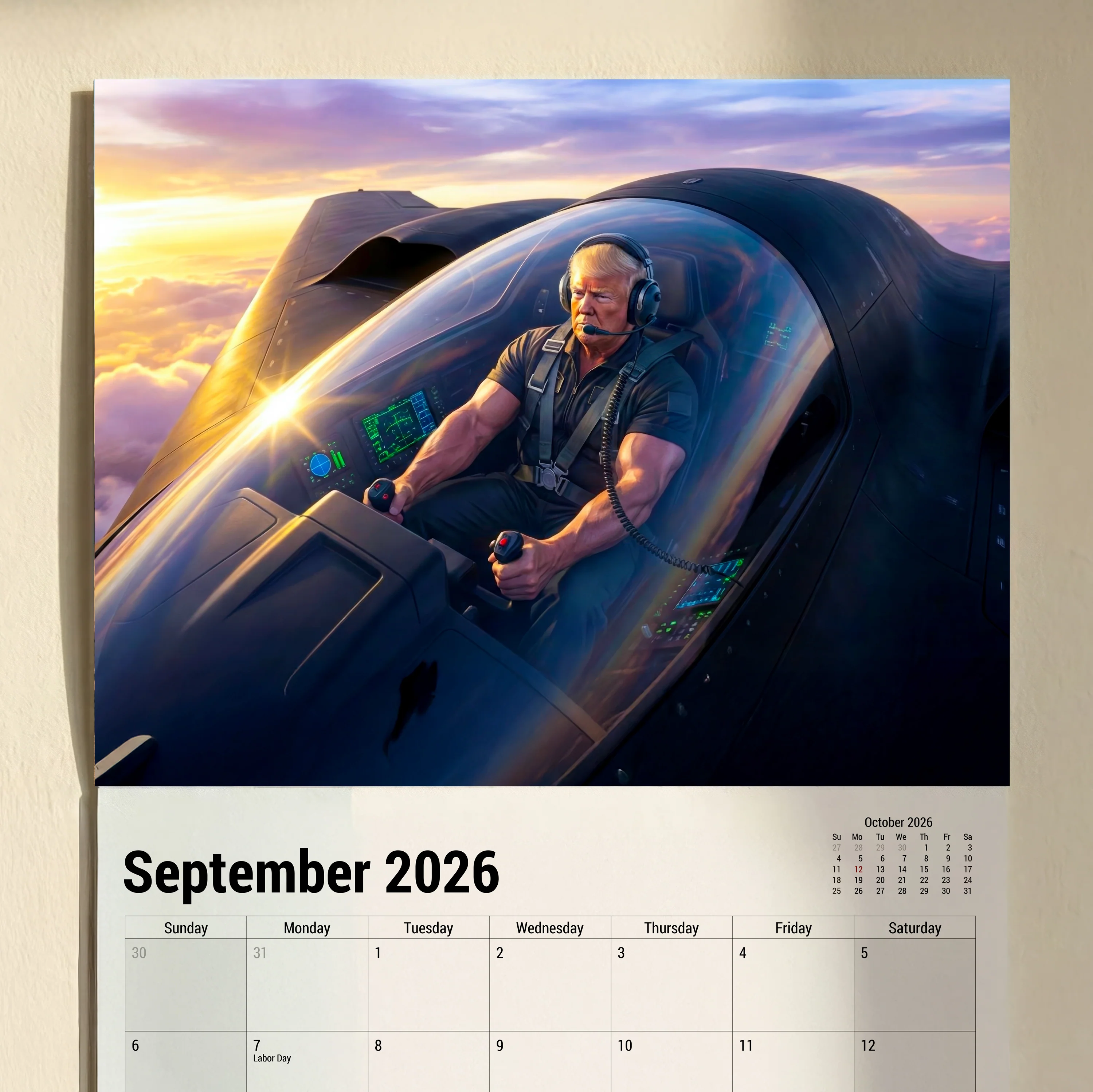 Trump 2026 Military Calendar – Commander-in-Chief Edition - Image 7