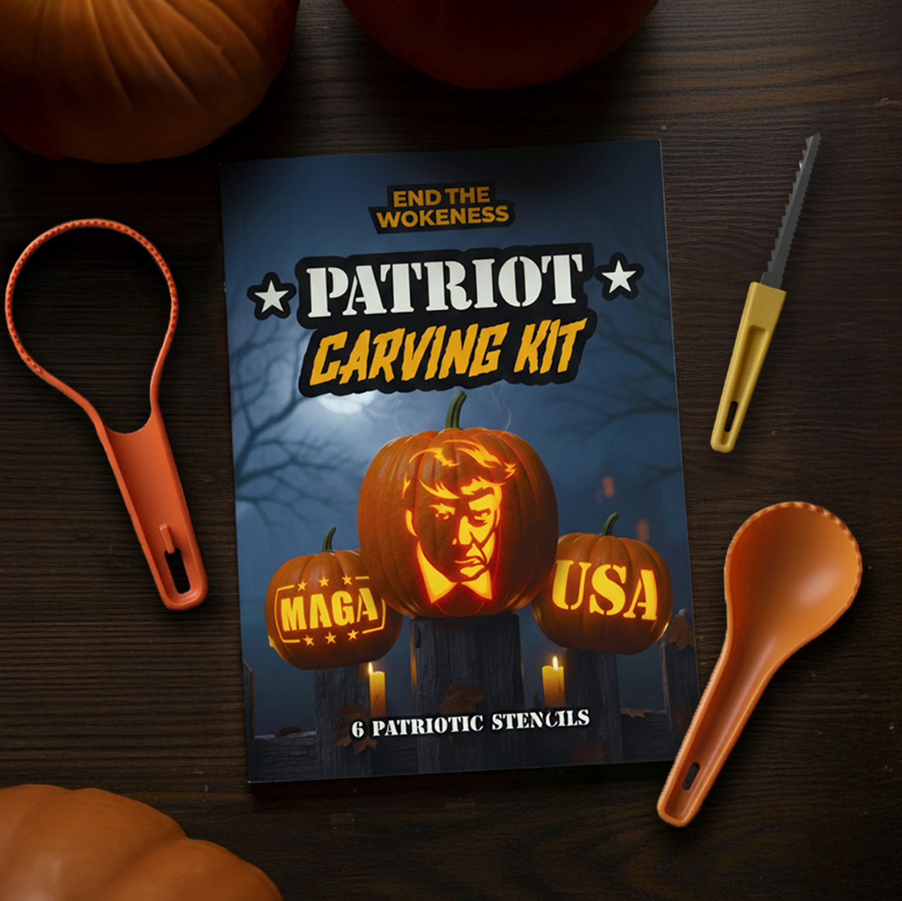 Patriot Pumpkin Carving kit