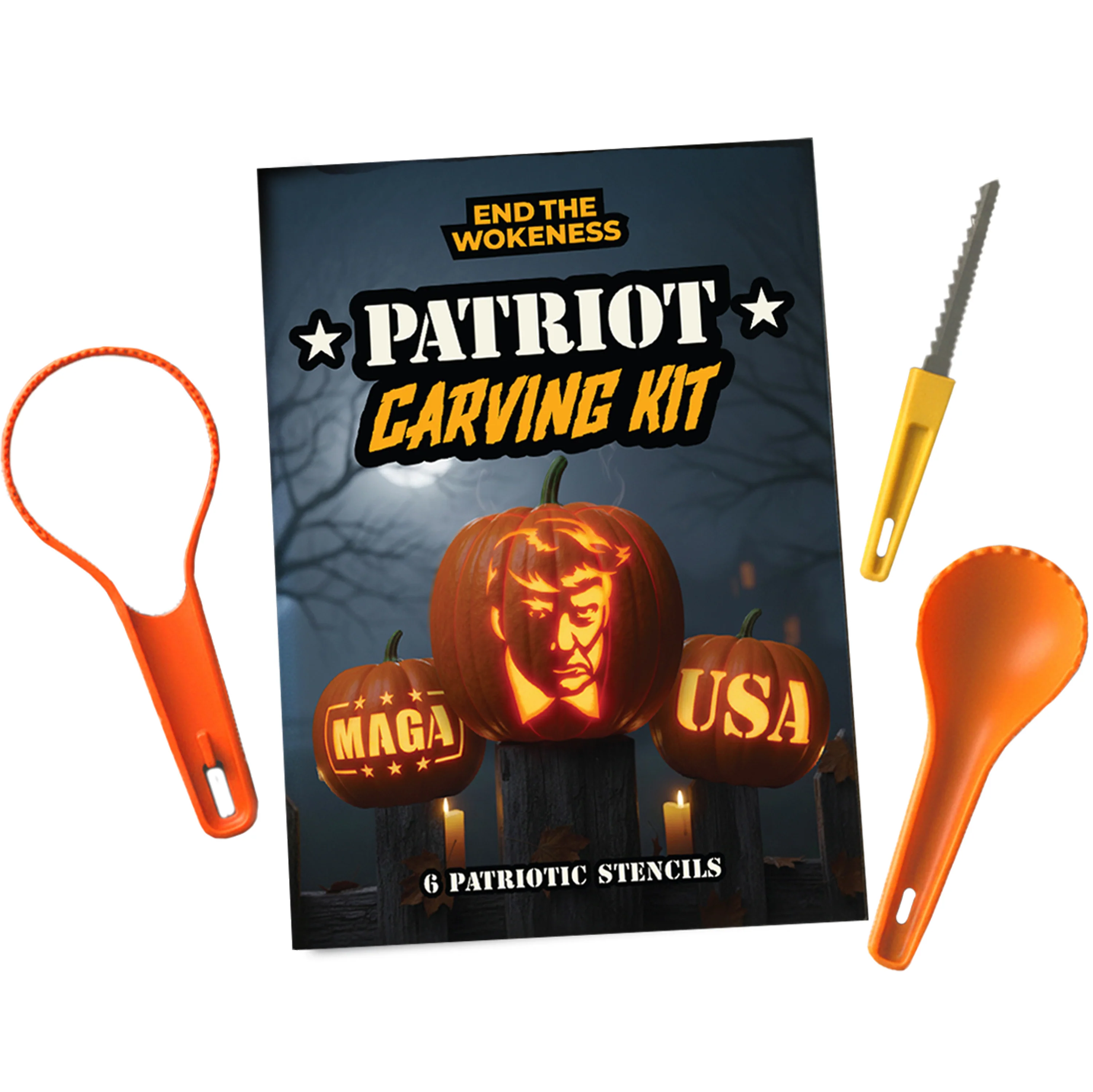 Patriot Pumpkin Carving kit - Image 2
