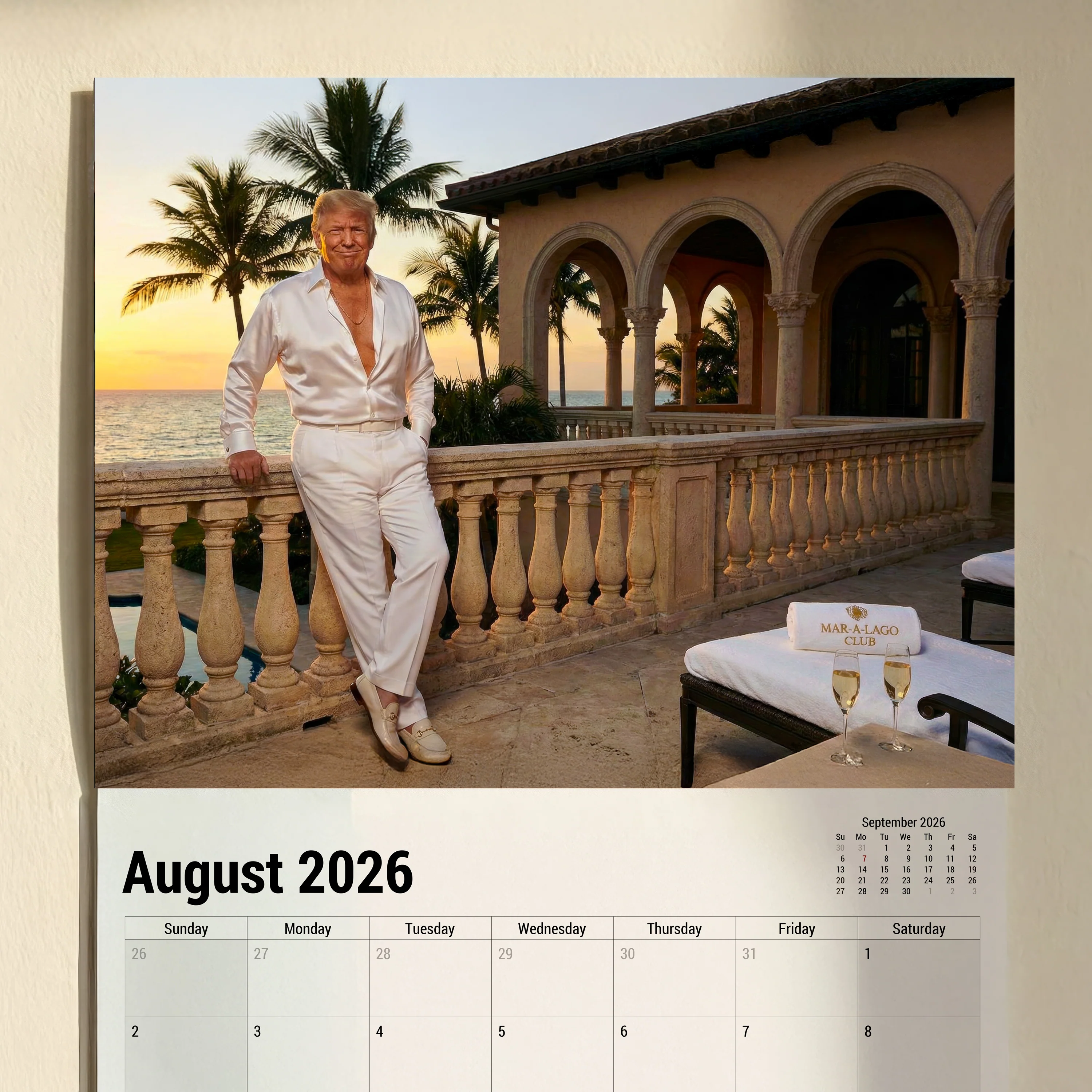 Sexy Trump Calendar 2026 - Image 4