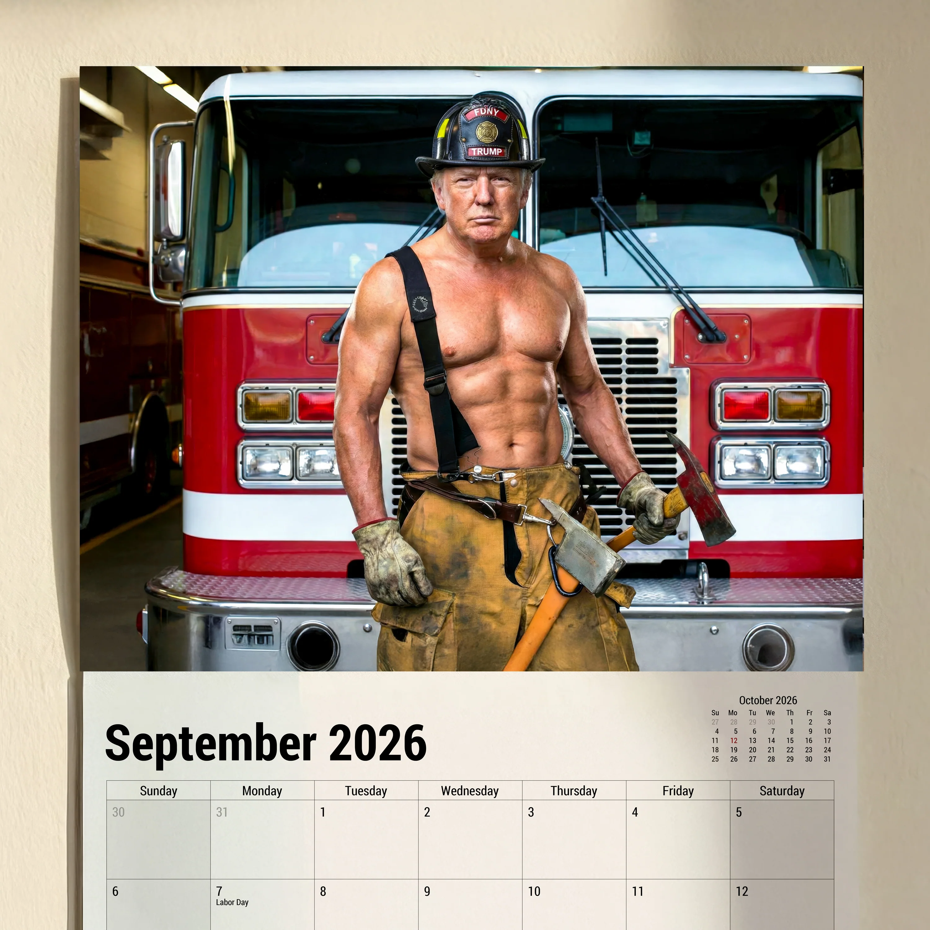 Sexy Trump Calendar 2026 - Image 5