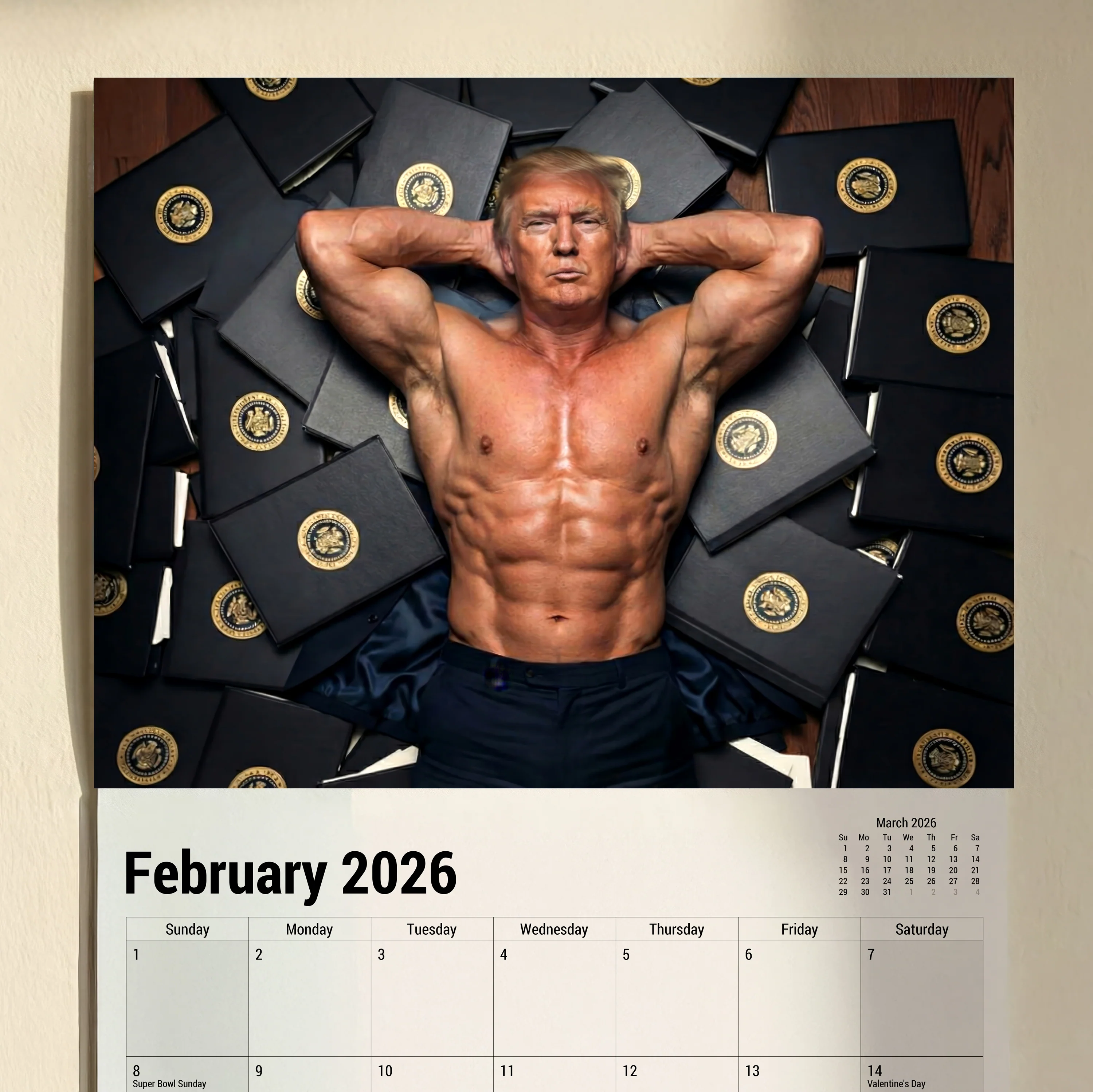 Sexy Trump Calendar 2026 - Image 6