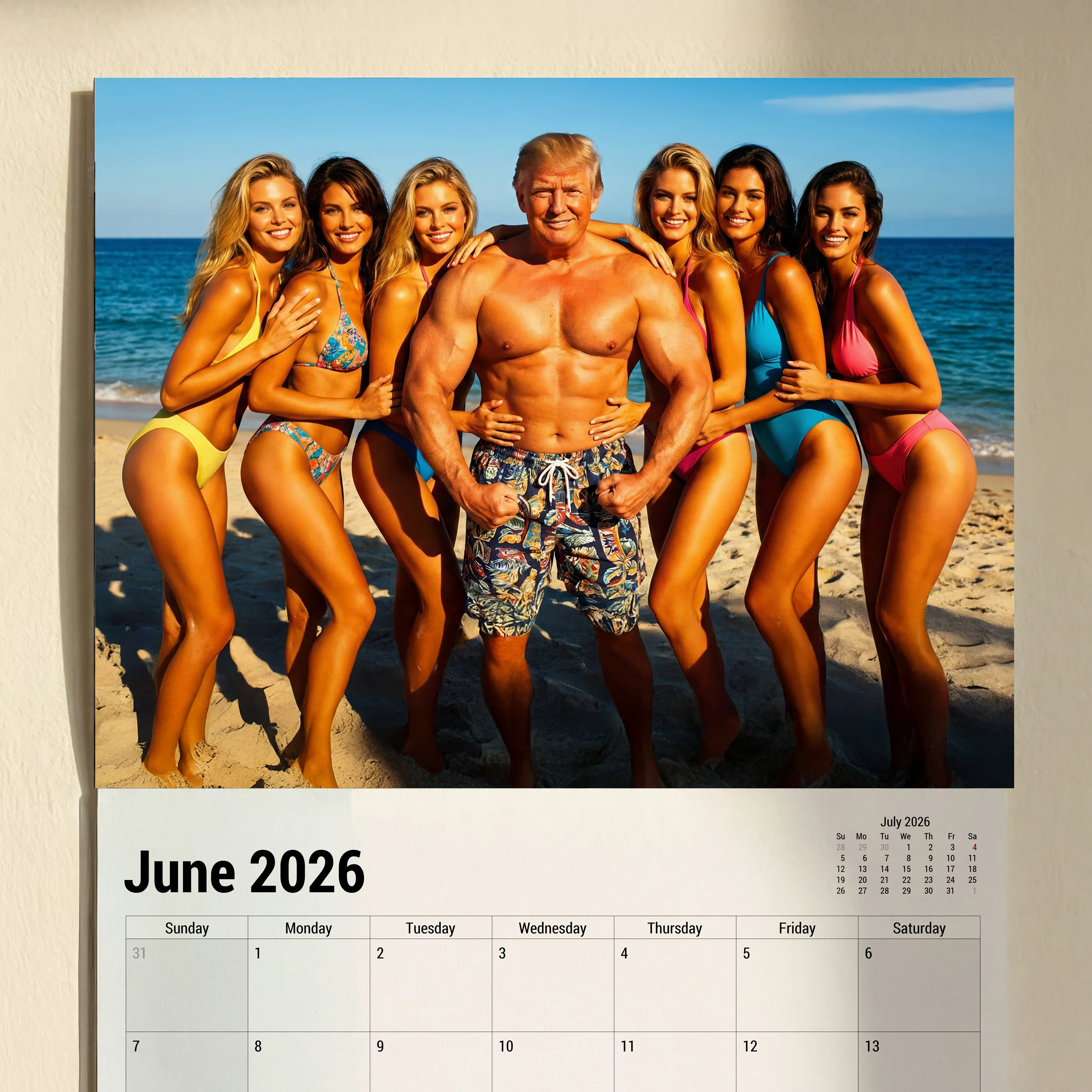Sexy Trump Calendar 2026 - Image 7