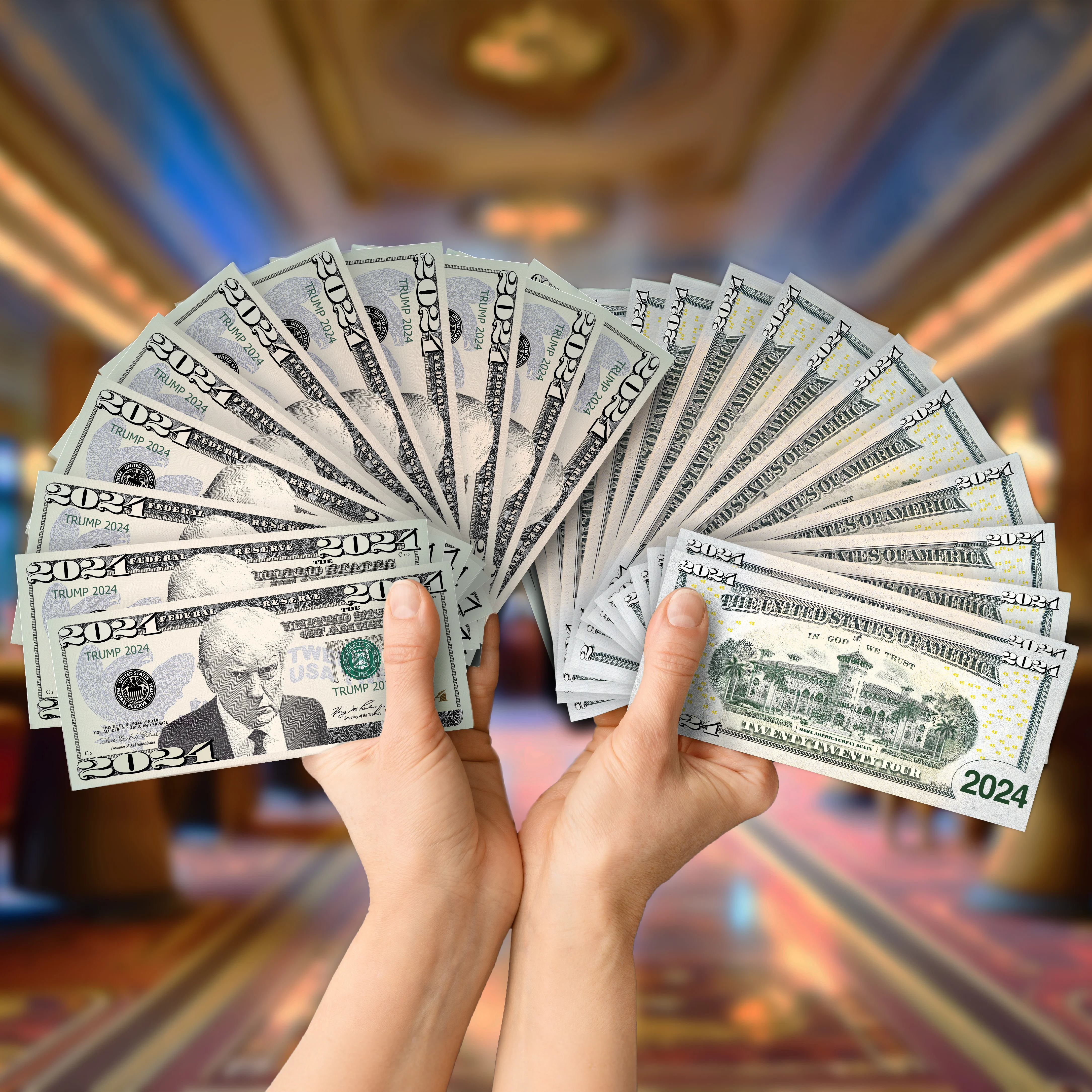 Trump $2024 Bill - Laminated - Image 3