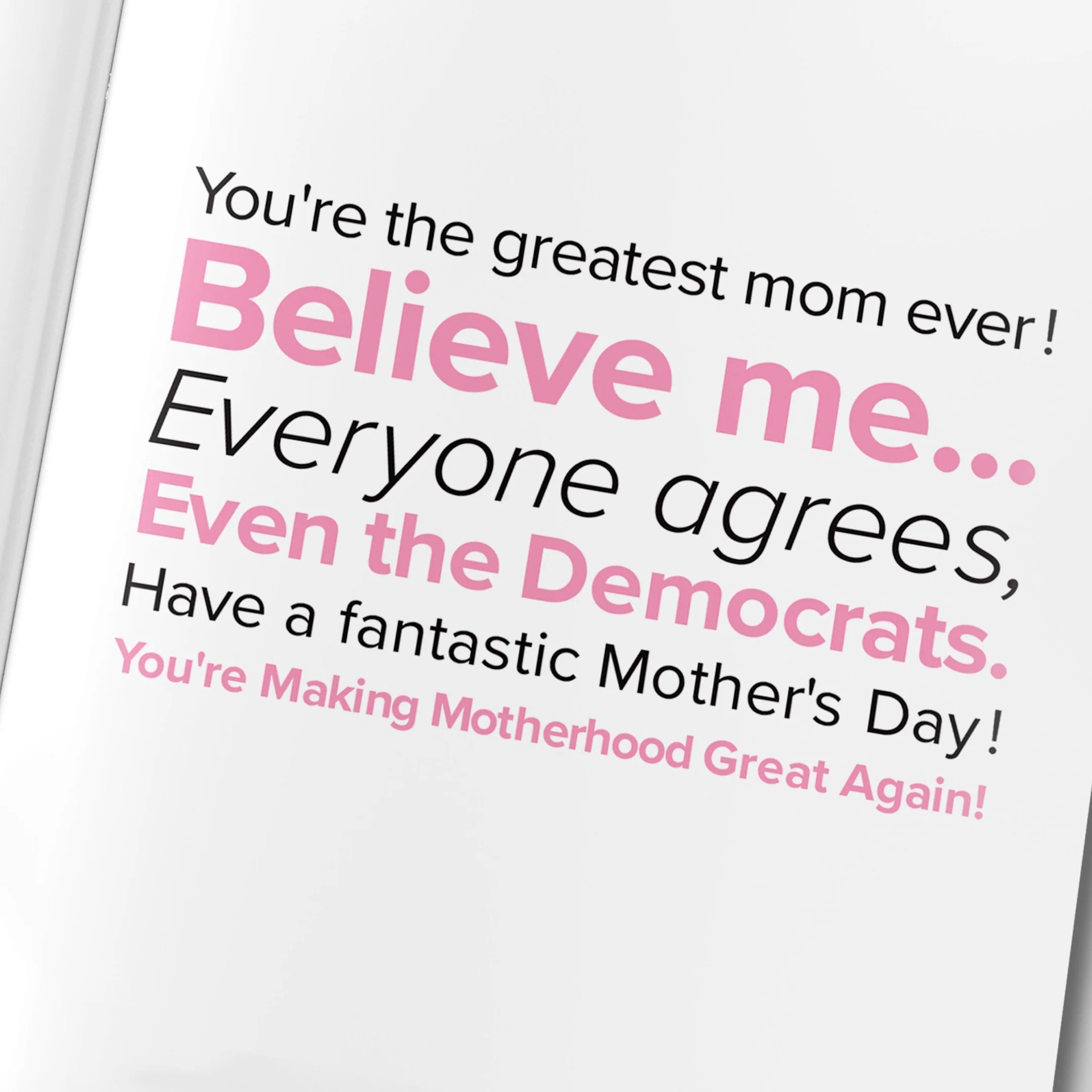 Trump Mother's Day Card - Making Motherhood Great Again - Image 2