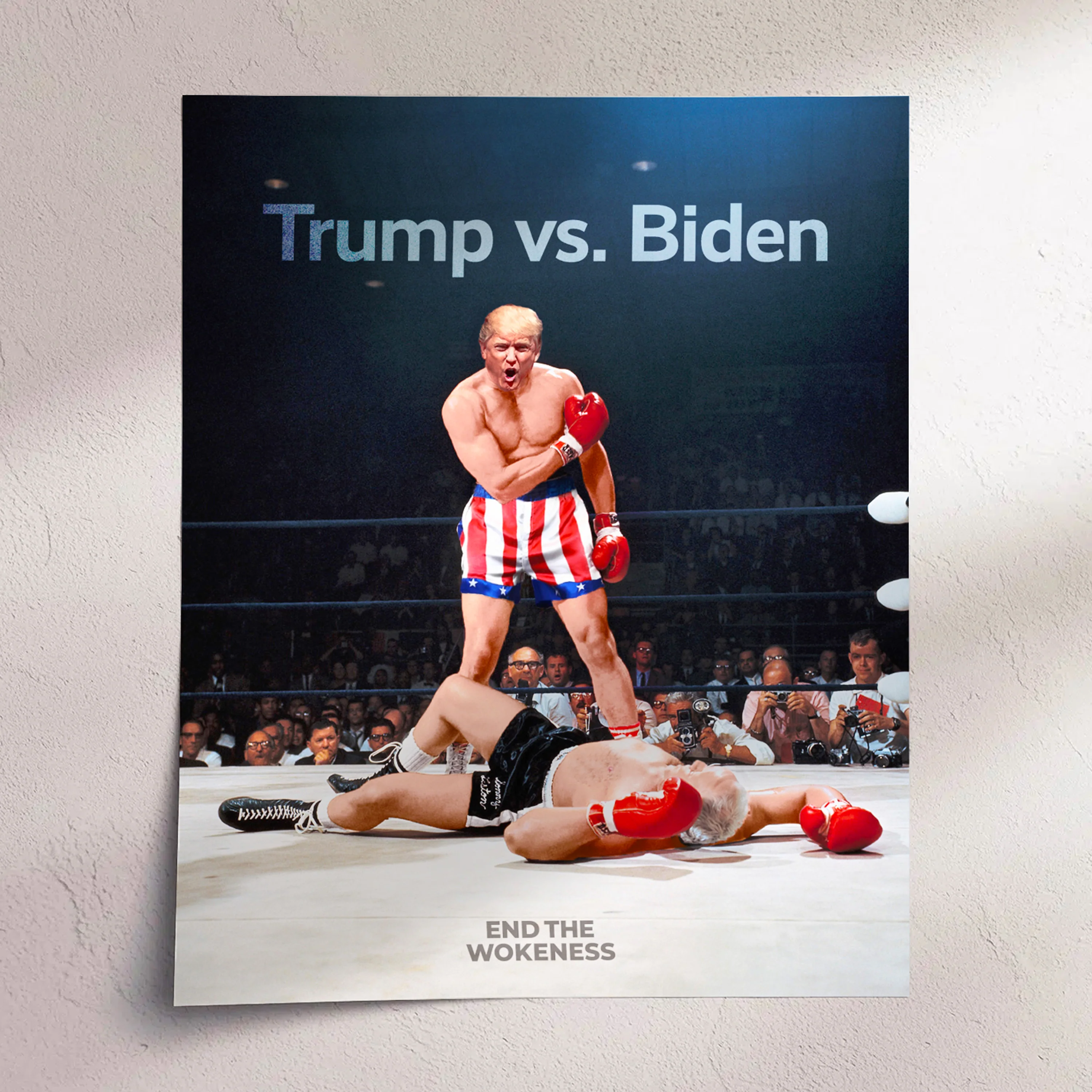 Trump vs. Biden Poster - Muhammad Ali Parody - Image 2